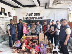 Polsek Bengkong Salurkan Bantuan Sembako untuk Anak Panti Asuhan Nur Jannah