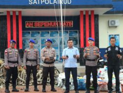 Satpolairud Polres Karimun Gagalkan Pengiriman 9,5 Ton Timah Ilegal, Dua Tersangka Diamankan