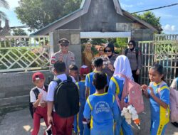 Satbinmas Polresta Barelang dan Polsek Belakang Padang Beri Penyuluhan kepada Siswa SDN 006 Pulau Kasu