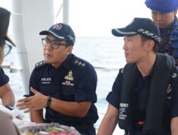 Ditpolairud Polda Kepri dan Singapore Police Coast Guard Perkuat Kerja Sama Pengamanan Laut