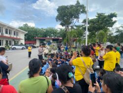 Kunjungan Edukatif TK dan SD Eppata, Polresta Barelang Tanamkan Disiplin dan Cinta Polisi Sejak Dini