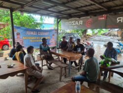 Polsek Batu Ampar Ajak Warga Batu Merah Bersinergi Jaga Kamtibmas Lewat Jumat Curhat