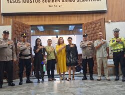 Polresta Barelang Pastikan Ibadah Kenaikan Yesus Kristus di 23 Gereja Batam Berjalan Aman dan Kondusif