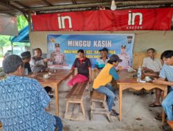 Polsek Batu Ampar Gelar Minggu Kasih Kamtibmas Bersama Warga Batu Merah
