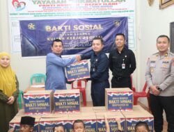 Bakti Sosial Sespimmen Polri Dikreg Ke-66, Polresta Barelang Berbagi di Panti Asuhan Rezky Ilahi