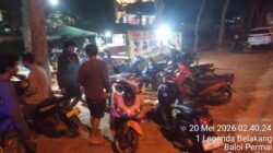 Polsek Batam Kota Bubarkan Aksi Balap Liar di Simpang Helm