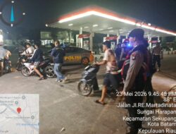 Polsek Sekupang Sita 22 Motor, Tindak Tegas Balap Liar dan Knalpot Brong