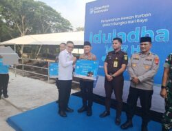 Polresta Barelang Terima Bantuan Hewan Kurban dari PLN Batam