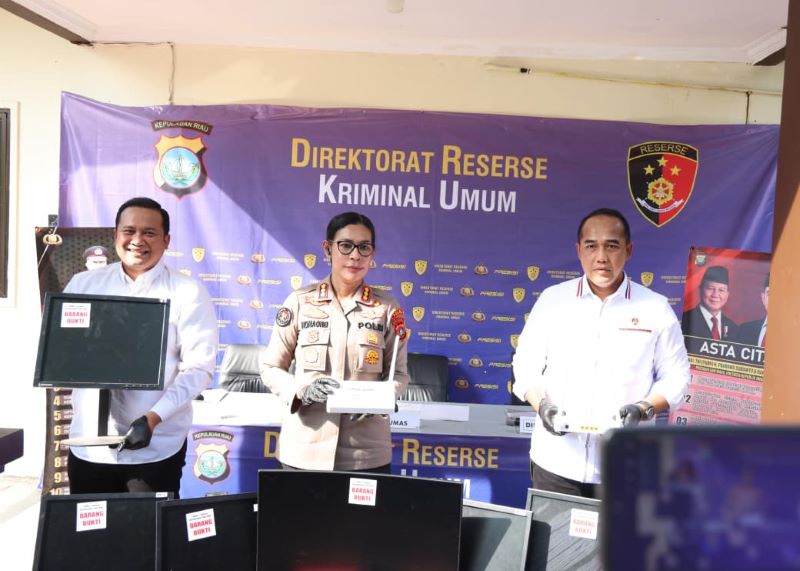 Terbongkar! Ribuan Akun Judi Online Dikendalikan BOT di Batam, Omzet Ratusan Juta Digulung Polisi