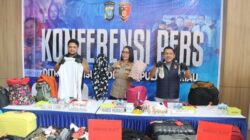Polda Kepri Sikat Importir Barang Bekas Ilegal dari Singapura, Ratusan Sepatu dan Pakaian Disita