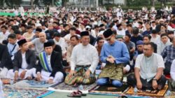 Lautan Jemaah di Engku Putri Batam, Gema Takbir Sambut Iduladha 1447 H