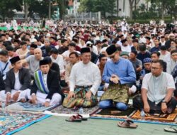 Lautan Jemaah di Engku Putri Batam, Gema Takbir Sambut Iduladha 1447 H
