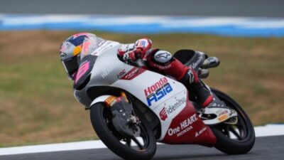 Sempat Terlempar dari 20 Besar, Veda Ega Bikin Kejutan di detik Terakhir, Rebut Tiket Q2 Moto3 Mugello Italia