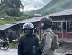 Patroli Dialogis Ops Damai Cartenz 2026 Perkuat Stabilitas Keamanan di Distrik Sinak