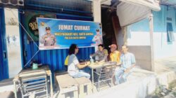 Jumat Curhat di Tanjung Sengkuang, Polsek Batu Ampar Ajak Warga Jaga Kamtibmas dan Manfaatkan Layanan Polisi 110