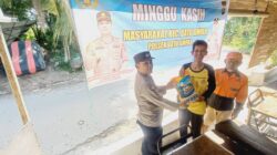 Minggu Kasih di Tanjung Sengkuang, Polsek Batu Ampar Ajak Warga Jaga Kamtibmas dan Berantas Premanisme