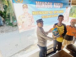 Minggu Kasih di Tanjung Sengkuang, Polsek Batu Ampar Ajak Warga Jaga Kamtibmas dan Berantas Premanisme