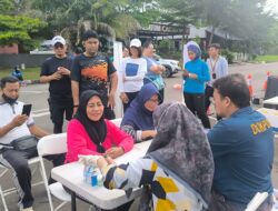 Sidokkes Polresta Barelang dan Jasa Raharja Gelar Pengobatan Gratis untuk Masyarakat di Harbourbay