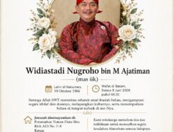 Tokoh-Tokoh Kepri Beri Penghormatan Terakhir untuk Widiastadi Nugroho