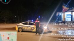 Patroli Batara Biru Sisir Titik Rawan Balap Liar dan Kejahatan Jalanan di Sekupang