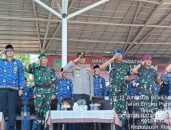 Wakapolresta Barelang Hadiri Upacara 17 Hari Bulan, Perkuat Sinergitas Forkopimda Kota Batam