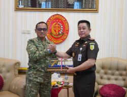 Kababinkum HAM TNI Temui Kajati NTT, Bahas Sinergi Penegakan Hukum