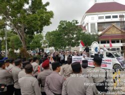 Aksi Relawan MBG Berlangsung Damai, Polresta Barelang Siagakan Pengamanan
