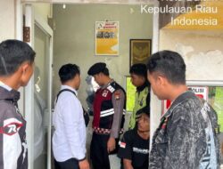 Laporan ke Polisi 110 Direspons Cepat, Polsek Nongsa Amankan Pelaku Percobaan Pencurian