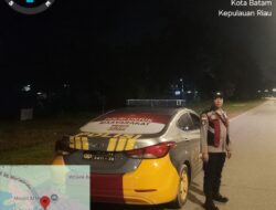 Polsek Sekupang Gerak Cepat Bubarkan Aksi Balap Liar di Jalan RE Martadinata