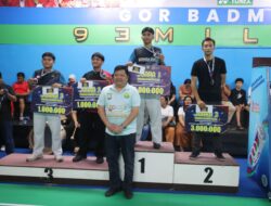 Turnamen Bulu Tangkis Hari Bhayangkara ke-80 Resmi Ditutup, Bidpropam Polda Kepri Raih Juara Beregu