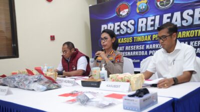 Polda Kepri Ungkap 10 Kasus Narkoba dalam Sepekan, 13 Tersangka Diamankan