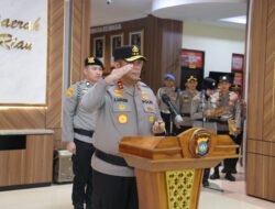Kapolda Kepri Pimpin Serah Terima Jabatan Karolog dan Ps Kayanma