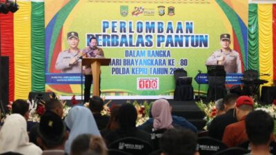 Hari Bhayangkara ke-80, Polda Kepri Gelar Lomba Berbalas Pantun di Batam, Ini Para Juaranya