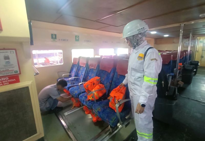 Libur Sekolah Dimulai, KSOP Batam Periksa Ketat Kapal Penumpang Demi Cegah Kecelakaan Laut