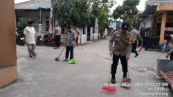 Sambut Hari Bhayangkara ke-80, Polresta Barelang Gelar Bakti Religi Bersihkan Rumah Ibadah