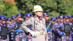 Srikandi Bhayangkara Polda Kepri Isi Posisi Strategis pada Upacara Hari Bhayangkara ke-80