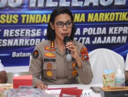 Pekan Pertama Juli, Ditresnarkoba Polda Kepri Ungkap 7 Kasus Narkoba, Delapan Tersangka Diamankan