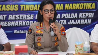 Pekan Pertama Juli, Ditresnarkoba Polda Kepri Ungkap 7 Kasus Narkoba, Delapan Tersangka Diamankan