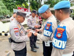 Sipropam Polresta Barelang Gelar Gaktibplin di Polsek Sekupang, Perkuat Disiplin dan Profesionalisme Personel