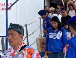 Satpolairud Polresta Barelang Kawal Kedatangan KM Kelud, Ribuan Penumpang Dilayani di Pelabuhan Batu Ampar