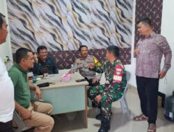 Polsek Lubuk Baja Perkuat Sinergi TNI-Polri Lewat Sambang Kamtibmas di Kampung Pelita
