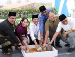 Kapolresta Barelang Hadiri Peletakan Batu Pertama Tugu Raja Ali Marhum Pulau Bayan YDM V di Bundaran Hang Nadim