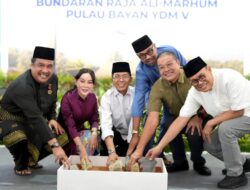 Amsakar Mulai Bangun Bundaran Raja Ali Marhum Pulau Bayan, Percantik Wajah Kota Batam