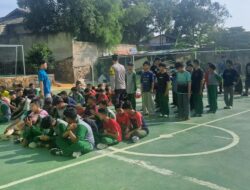 Polsek Sekupang Tanamkan Disiplin dan Anti-Bullying kepada 120 Santri Ponpes Darul Hikam