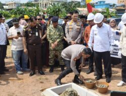 Wakapolresta Barelang Hadiri Peletakan Batu Pertama Pembangunan SMKN 13 Batam