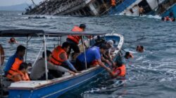 Cuaca Buruk, Kapal Angkutan Barang Tenggelam di Perairan Laut Lansik Lingga, Seluruh ABK Selamat