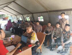 Personel Polresta Barelang Donor Darah Bersama Mahasiswa FK Uniba dan PMI Batam, Terkumpul 30 Kantong Darah