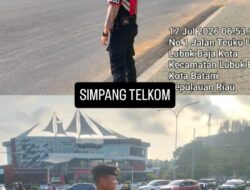Satsamapta Polresta Barelang Gelar Strong Point Pagi, Atur Lalu Lintas di Titik Rawan Macet