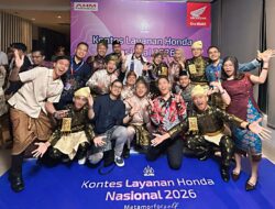 Lima Delegasi Capella Honda Kepri Berlaga di Kontes Layanan Honda Nasional 2026, Niko Saputra Tembus Enam Besar