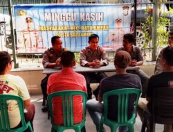 Polsek Batu Ampar Ajak Warga Sei Jodoh Perkuat Sinergi Jaga Kamtibmas Lewat Minggu Kasih